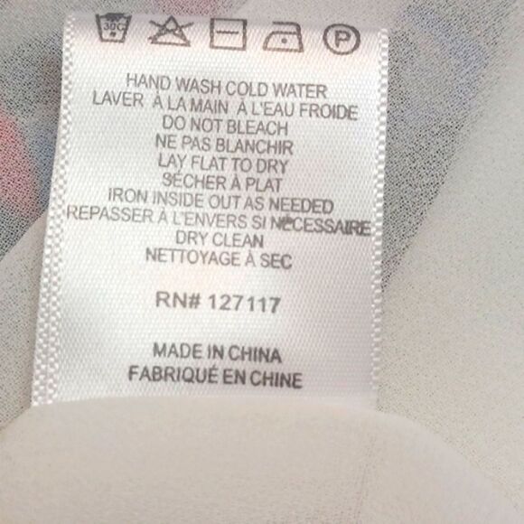 Badgley Mischka Women's floral halter mini shift dress size 6 Boho - Picture 11 of 12